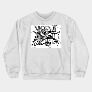 Creature In Pit Crewneck Sweatshirt